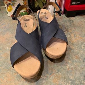 Clark’s collection wedge sandals